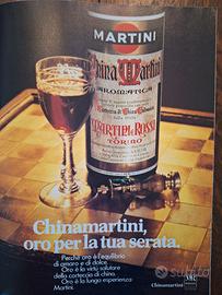 pubblicità vintage 1980 china martini apple 