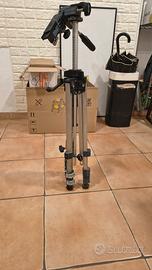 Cavalletto slik anni 80 fotocamera e videocamera 