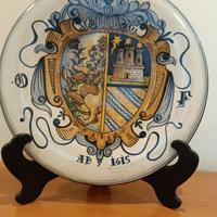 ceramica fiorentina piatto da esposizione 