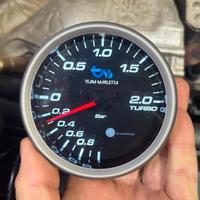 Manometro turbo 80mm PROSPORT Fiat 500 abarth