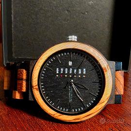 Orologio Bewell in legno: l'autunno al polso