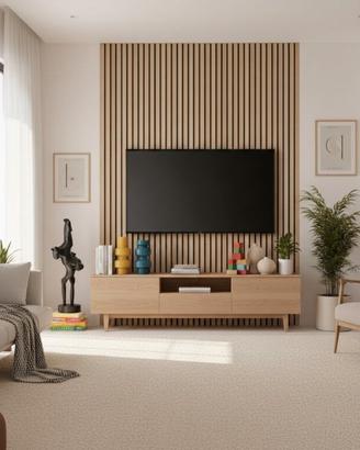 Pannelli Fonoassorbenti Doghe Rovere 30x60