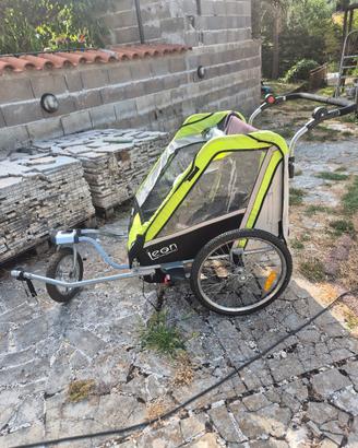 Rimorchio per bicicletta Leon