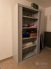 Armadio metallico uso ufficio garage ecc