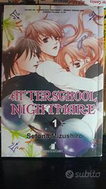 manga "After school Nightmare" (vol 1 e 6-10)