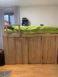 LETTO A SOPPALCO 
