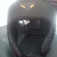 Caschetto kick boxe(L)con cinturino regolabile