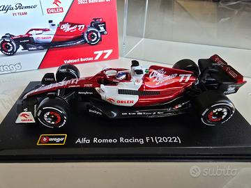 F1 Alfa Romeo Sauber C42 2022 V. Bottas - 1:43
