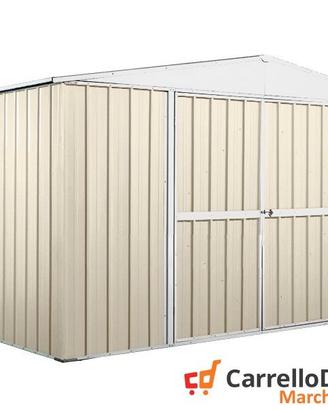 Box in lamiera di Acciaio 360x260cm 9mq avorio