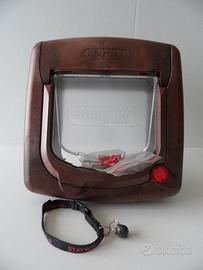 🐱 Gattaia magnetica con collare – funzionante, ot