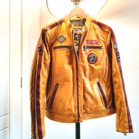 Giacca in pelle da moto donna