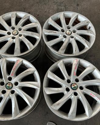 CERCHI R17 ORIGINALI ALFAROMEO GIULIETTA A TURBINA