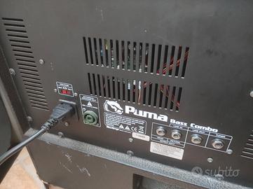 tecamp puma 350 amplificatore combo per bassio