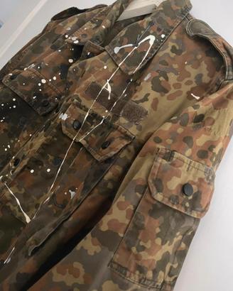 Giacca vintage camouflage