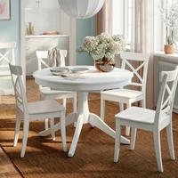 Tavolo tondo con sedie