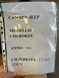 Cambio Jeep Cherokee 