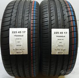 2 GOMME 225 45 17 TRIANGLE BR1773