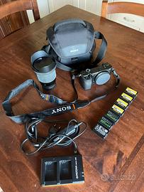 Fotocamera Sony Alpha6300 + Obiettivo Sigma