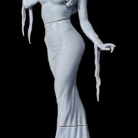 Morticia Addams Resin Kit Model kit
