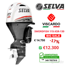 Motore Fuoribordo Selva 115 Cav Selva XSR 130