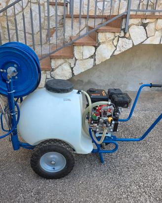 Motopompa irrorazione semovente con ruote - 120L