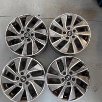 4 cerchi usati 17 pollici originali Hyundai i30 IO