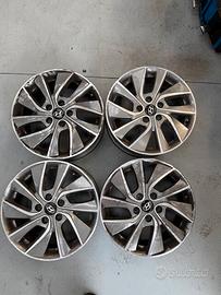 4 cerchi usati 17 pollici originali Hyundai i30 IO