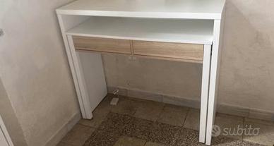 SCRIVANIA CONSOLLE SALVASPAZIO (PIANO A SCOMPARSA)