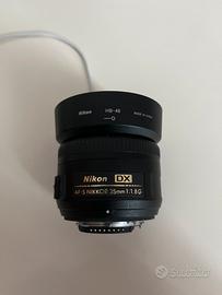 Nikon Obiettivo Nikkor AF-S DX 35 mm f/1.8G