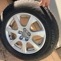 Cerchi originali da 17” Audi gommate pneumatici