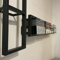 Scaffali metallici libreria a muro