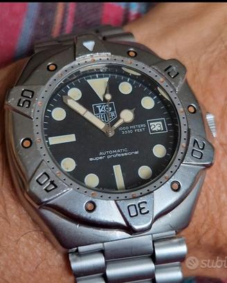 Sub 1000metri Professional TAG HEUER Full Set