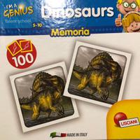 Gioco dinosaurs memory lisciani