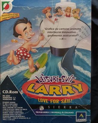 Leisure Suit Larry 7 LOVE FOR SAIL Big Box PC