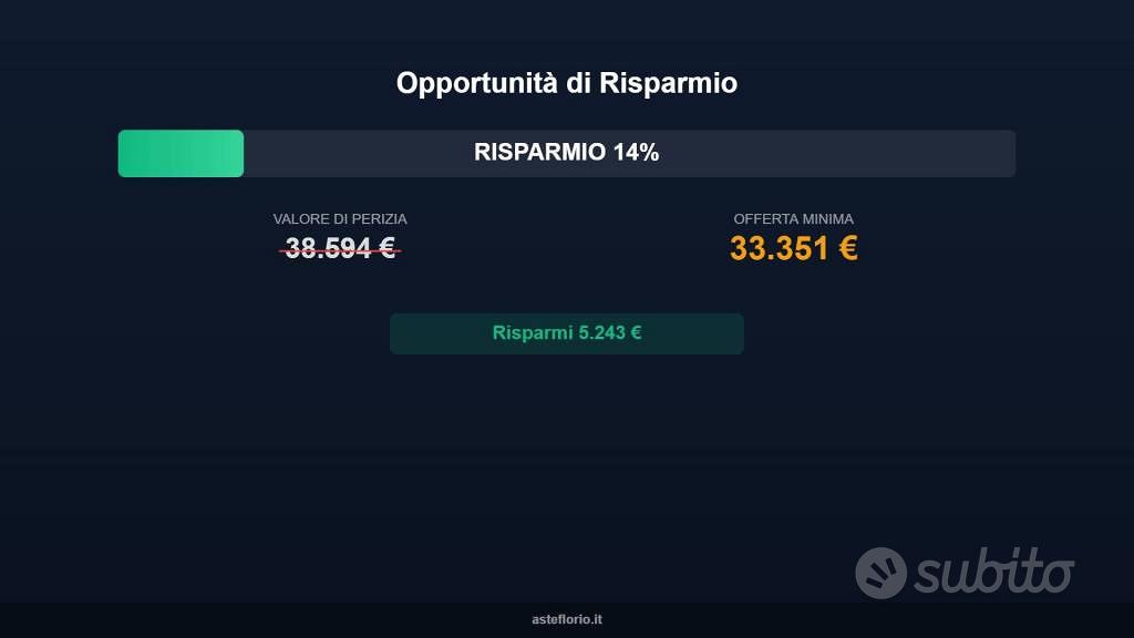 Immobile in asta di 65 m² a Nus - Vista 5