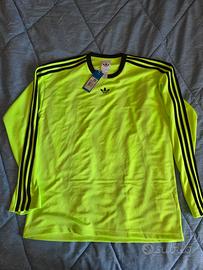 maglietta a maniche lunghe Adidas adicolor Jacquar