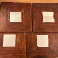 Quadri legno IKEA con specchio