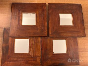 Quadri legno IKEA con specchio