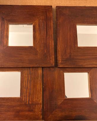 Quadri legno IKEA con specchio