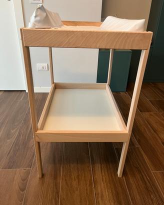 Fasciatoio IKEA bianco faggio/ 72x53 cm - compatto