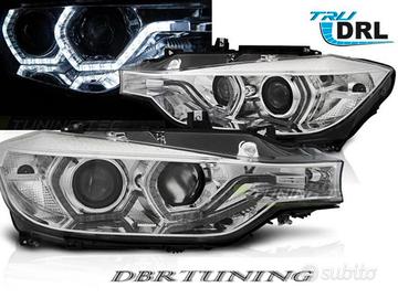 Coppia fari 3D LED Bmw F30 F31 12-15 cromo