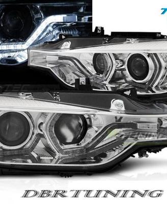 Coppia fari 3D LED Bmw F30 F31 12-15 cromo