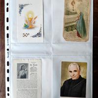 Santini Religiosi Comunione Collezione D'epoca 