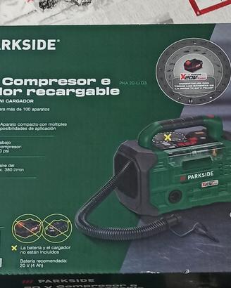 Parkside soffiatore + compressore fino a 10,3 Bar 