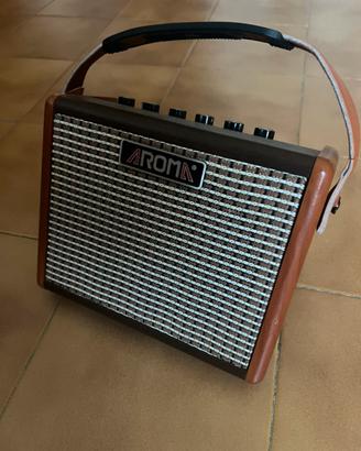 Amplificatore AROMA AG-15A per chitarra acustica