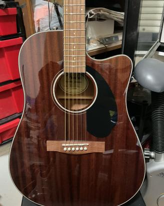 Chitarra acustica FENDER CD-60SCE ALL-MAHOGANY