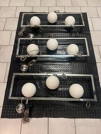 3 Lampade Rotaliana a sospensione mod. BUBBLE H