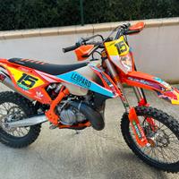 Ktm 250 exc 2 tempi targato spediz. tutto italia