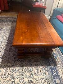 Tavolino legno massello