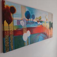 Quadro moderno su tela